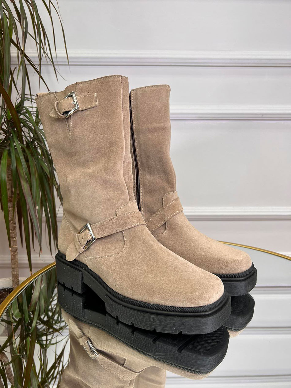 Bacali Francesca Leather Boots