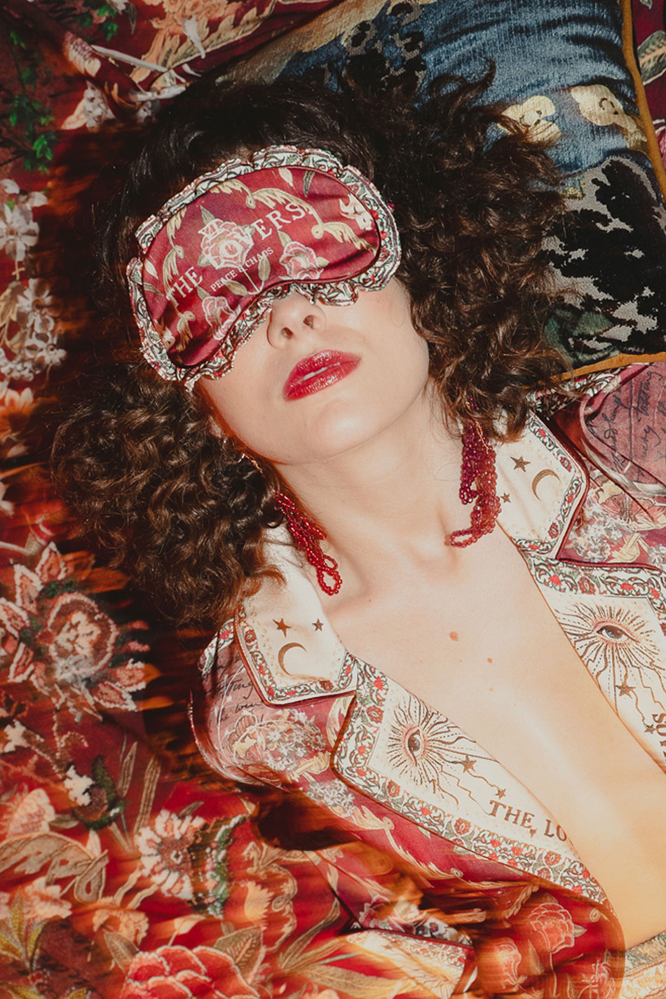 Peace & Chaos The Lovers Eye mask