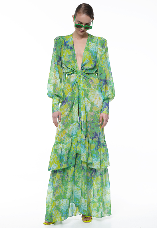 Trilogy Mimoza Wrap Kimono Dress