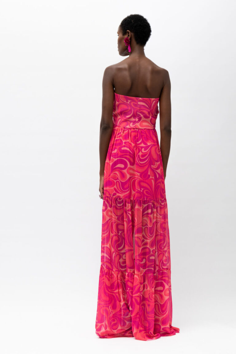 Mallory The Label Yesenia Fuchsia Dress