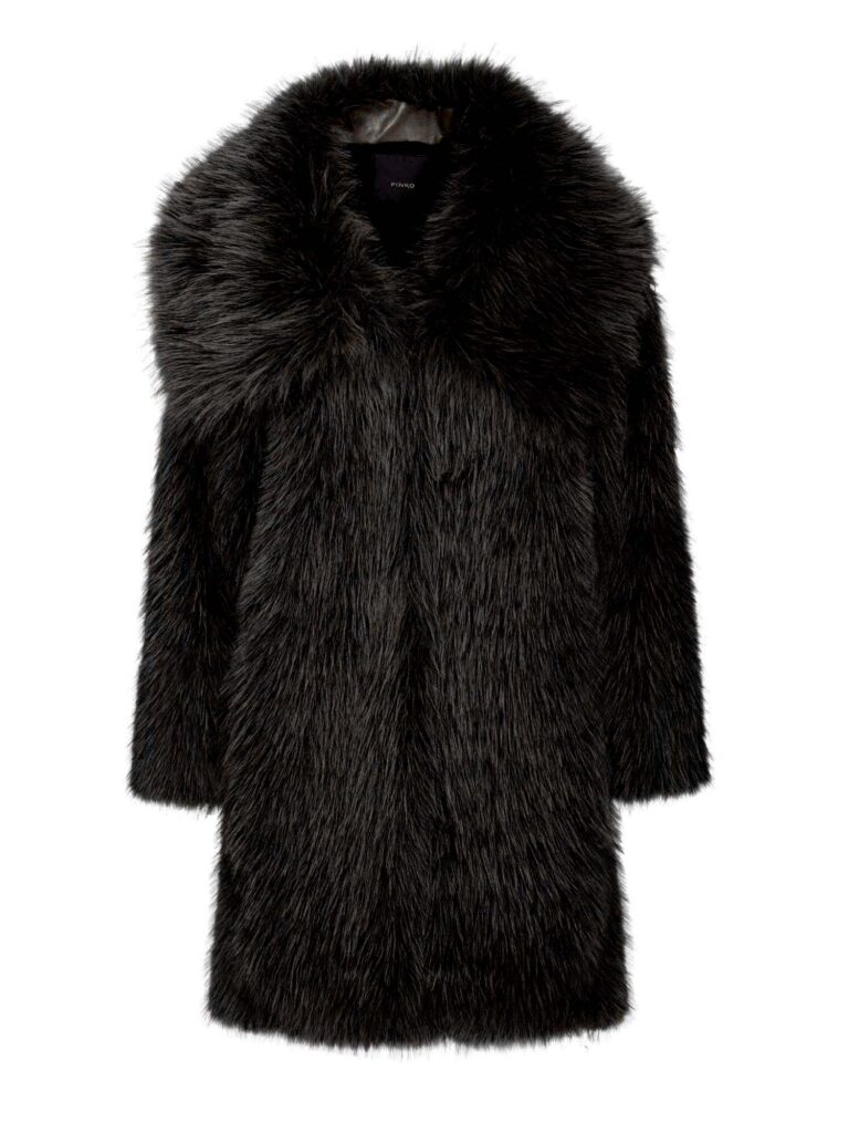 Pinko Cattivik Faux Fur Coat