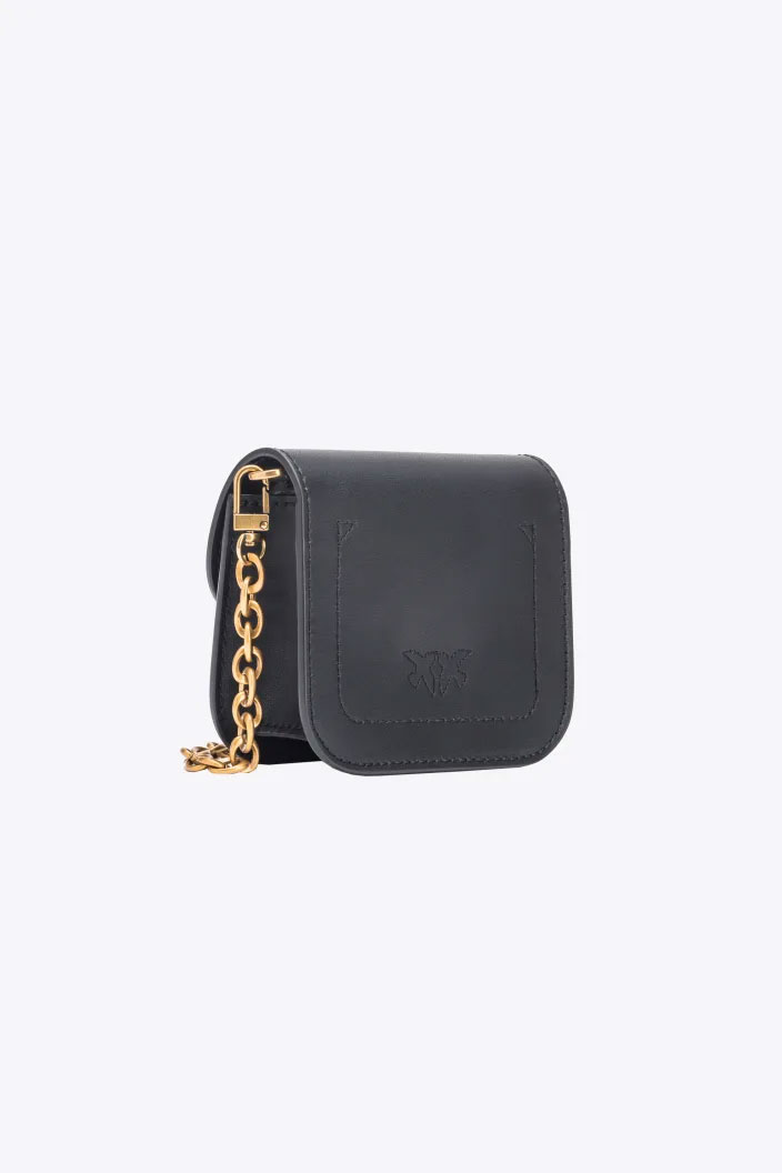 Pinko Micro Love Bag Bell In Leather