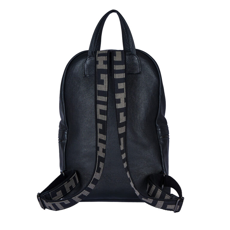 Ames Olyfos Large Leather Black
