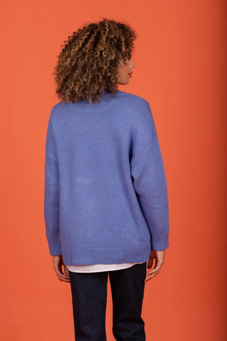Chaton Kristoff Knit Sweater blue