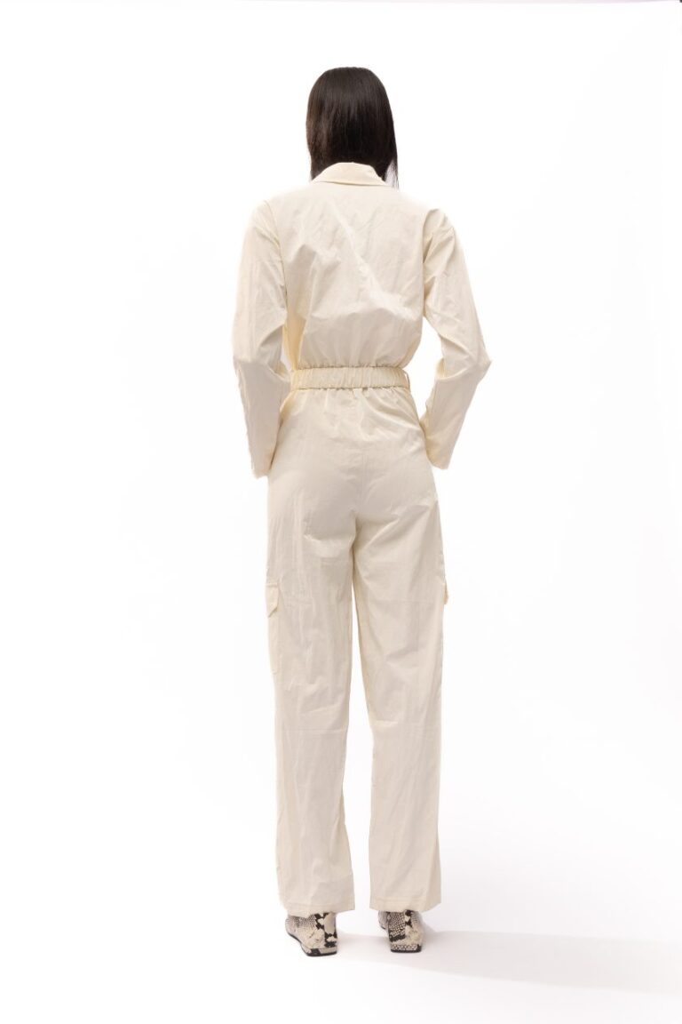 Mallory The Label Bronx Jumpsuit OffWhite