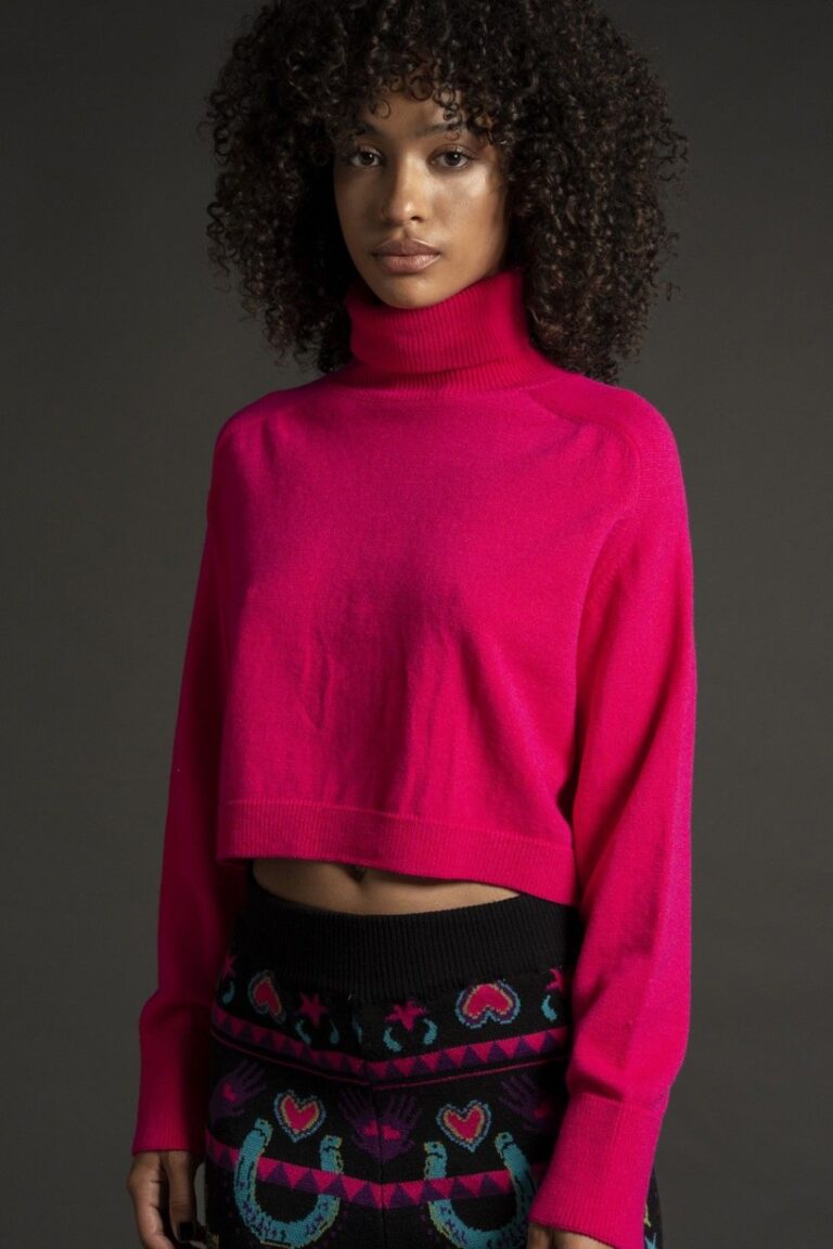 Peace & Chaos Munca Cropped Sweater