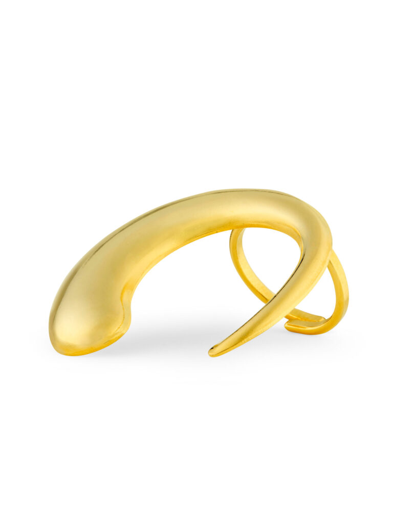 Kaleido Crescent Ring (Gold) 