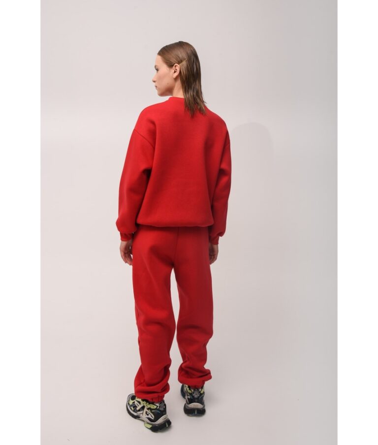 Sunset Go Hailey Sweatpants RED
