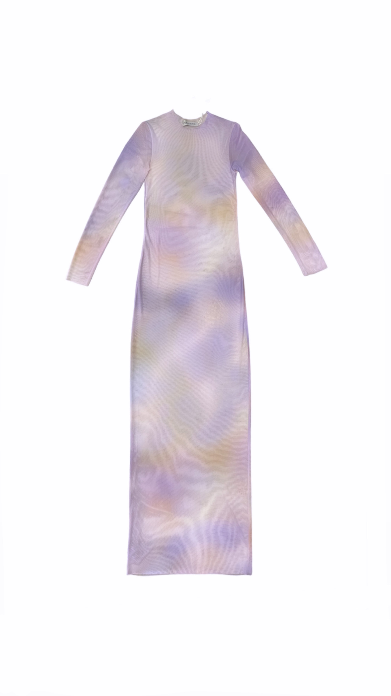 Milkwhite Mesh Dress Sunrise Lilac