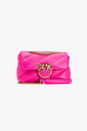 Pinko Mini Love Bag Puff Maxi Quilt pink