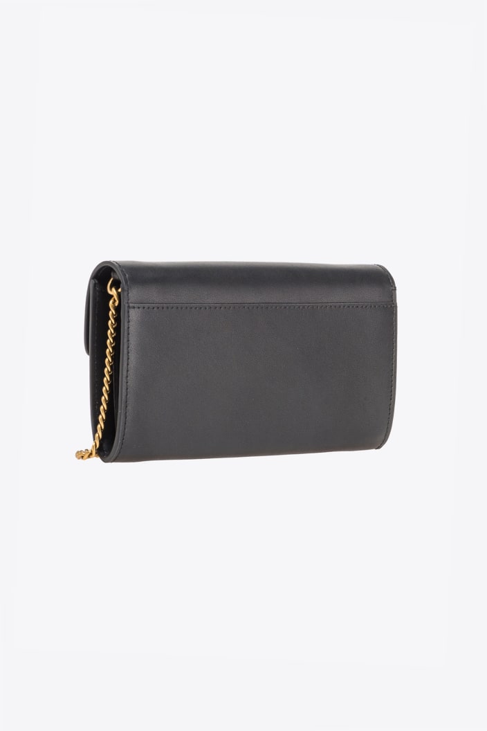 Pinko Love Bag One Wallet Simply black gold