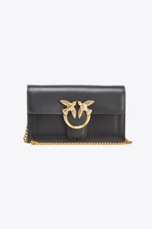 Pinko Love Bag One Wallet Simply black gold
