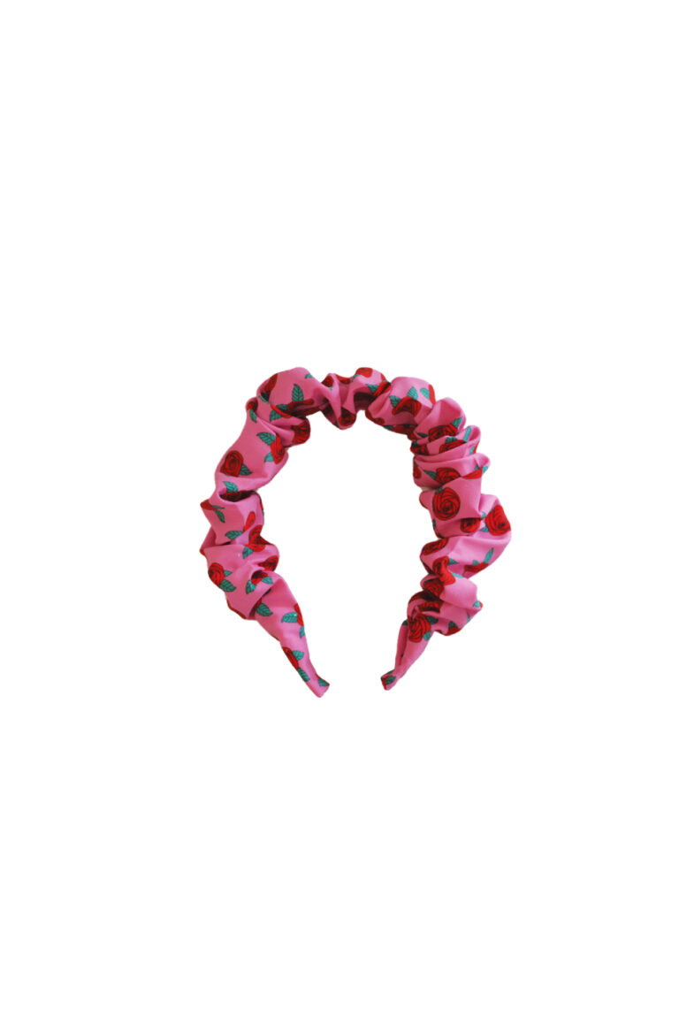 Hemithea Olive Headband Pink