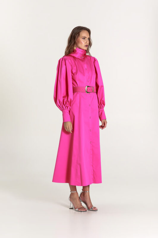 A Piece Of Me Albrecht Dress Fuschia