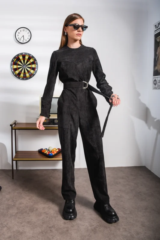 Arpyes Spider Jumpsuit Black