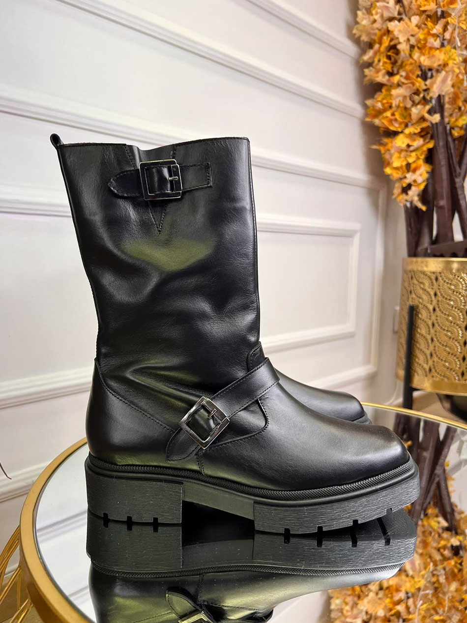 Bacali Barbara Leather Boots