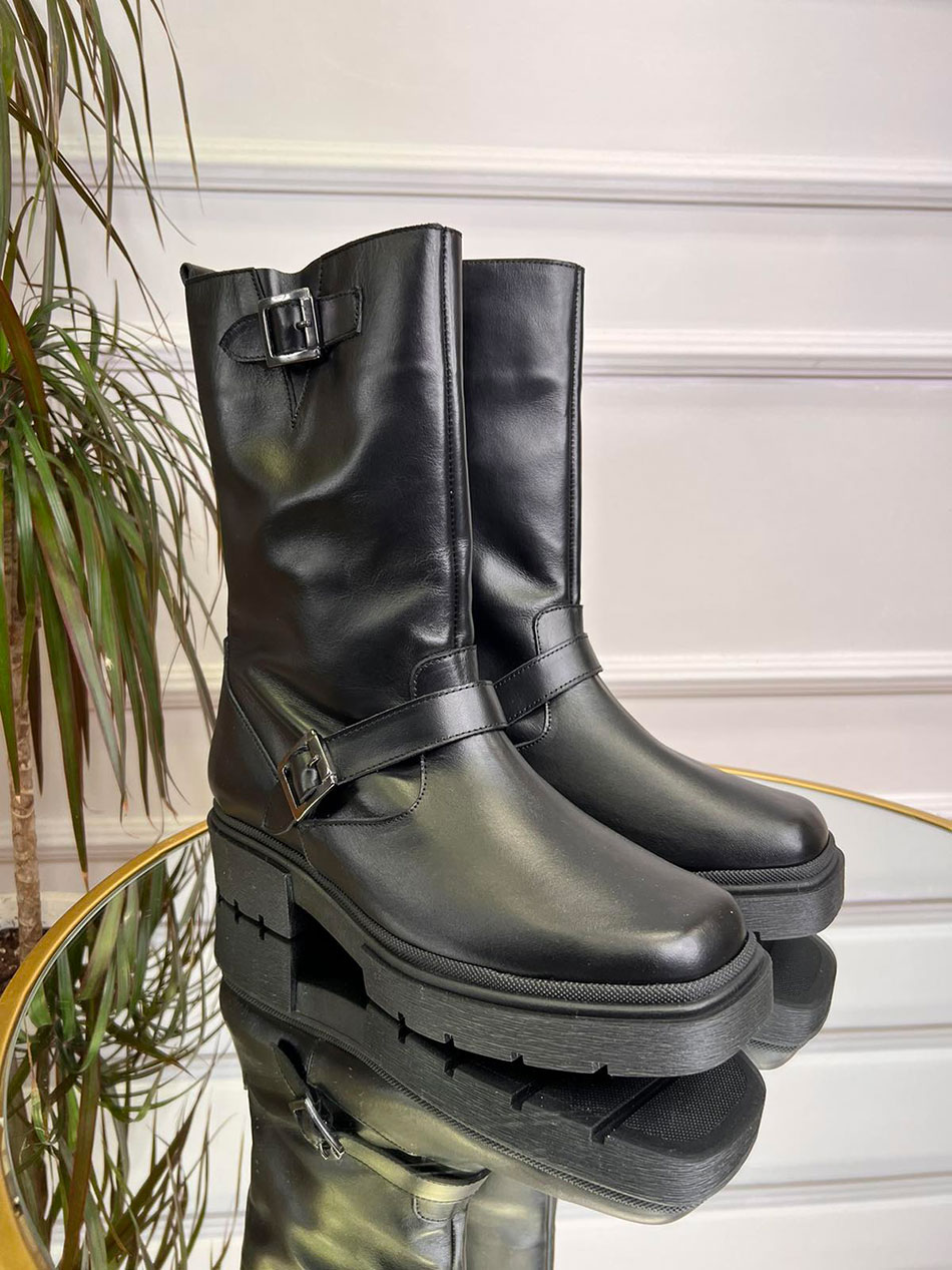 Bacali Barbara Leather Boots