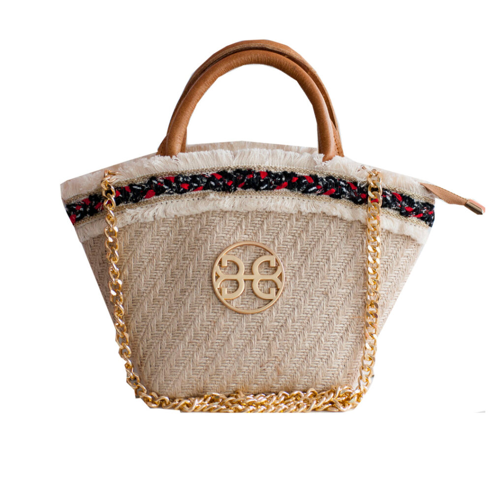 Bonendis Zembili Raffia Handbag - Ecru