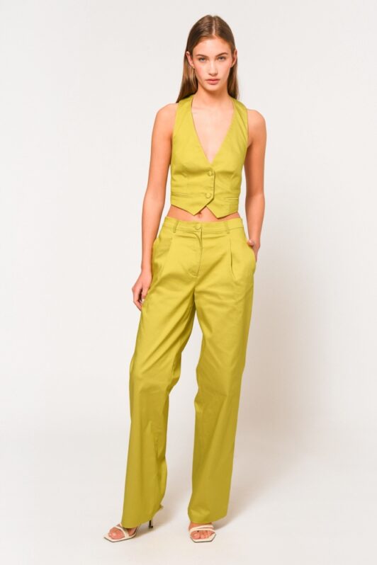 Sunset Go Alexia Pants Lime