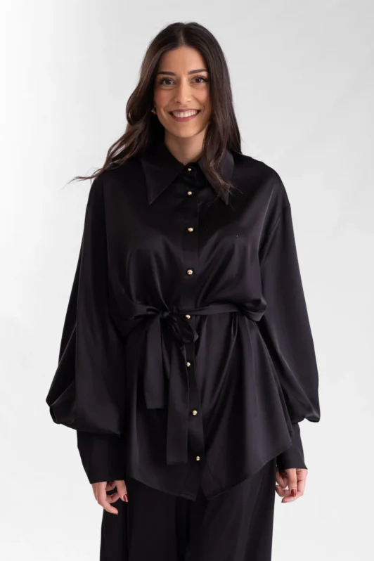 Georgina Trikogia Midnight Oversized Shirt