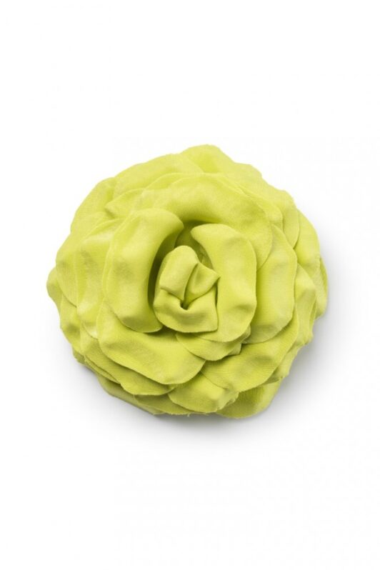 Kaleido Lime Flower Brooch