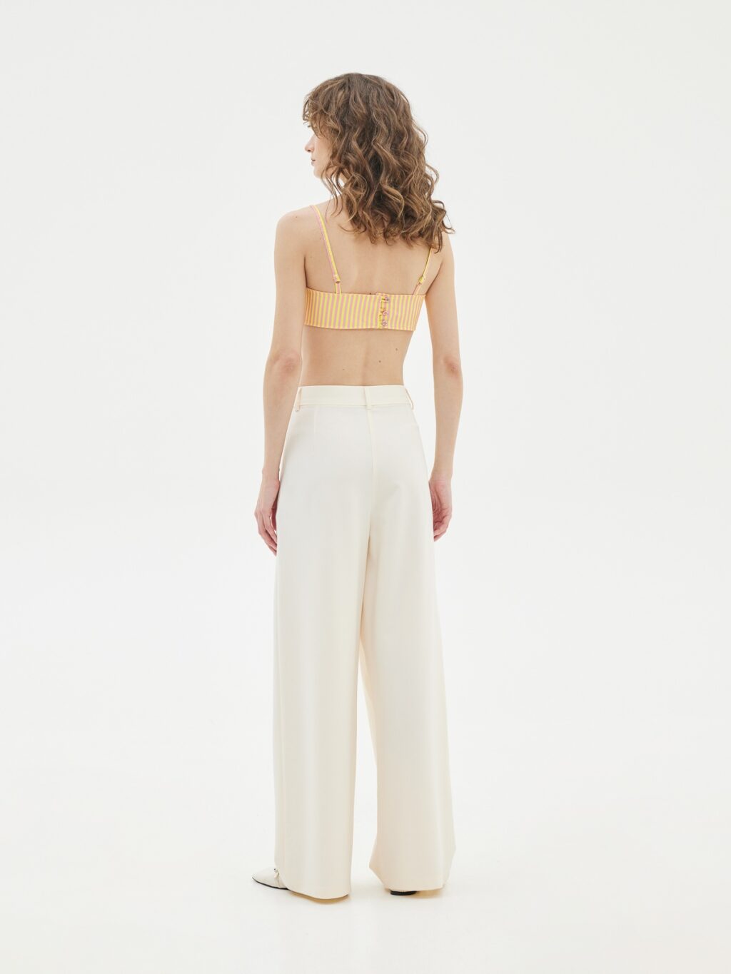 Love + Alicia Lesia Straight-Leg Pants