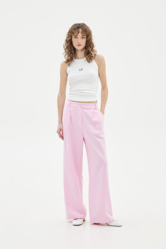 Love + Alicia Lesia Straight Leg Pants