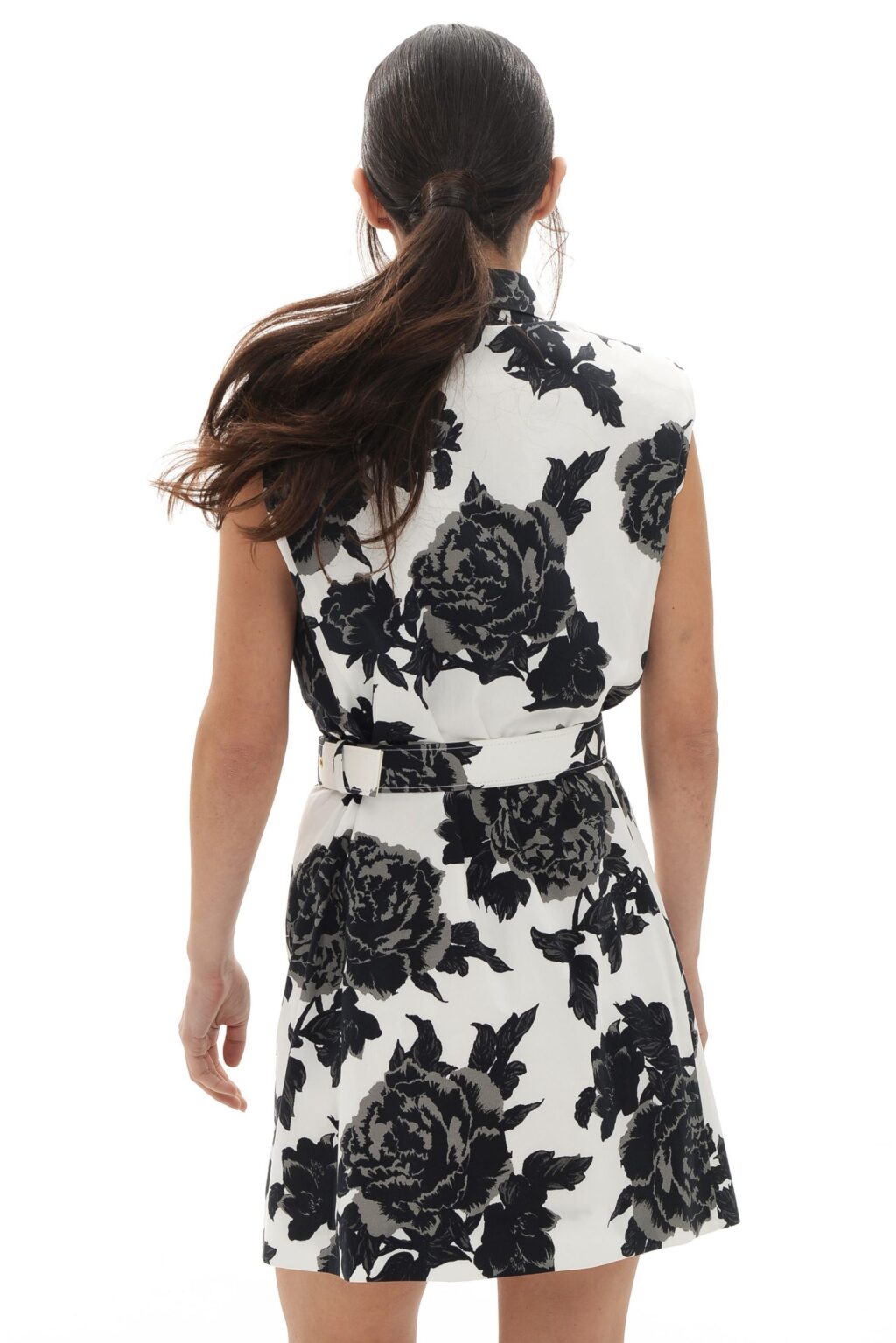 Mamoush Myrto Dress-Vest With Roses