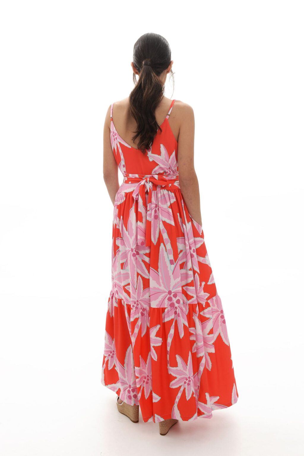 Mamoush Amaryliss Dress (Palm trees)