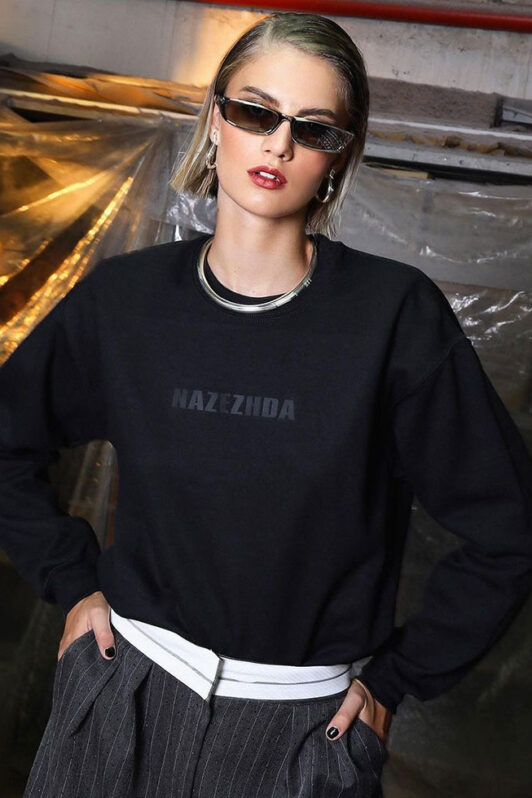 Nazezhda Slogan Hoodie