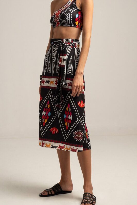 Peace & Chaos Metempsychosis Wrap Skirt