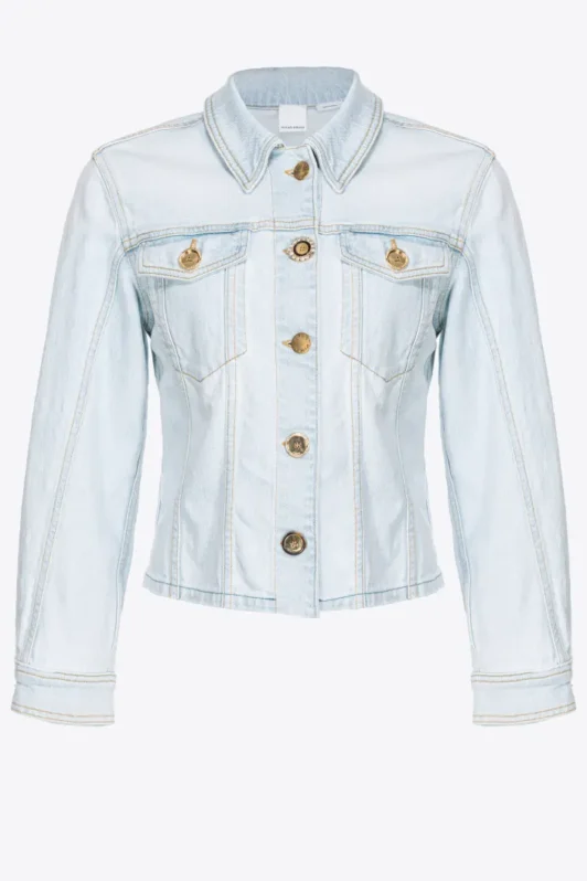 Pinko Bob Giubbino Denim Jacket