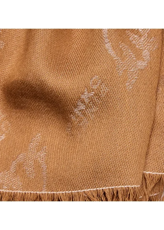 Pinko Large Monogram Scarf