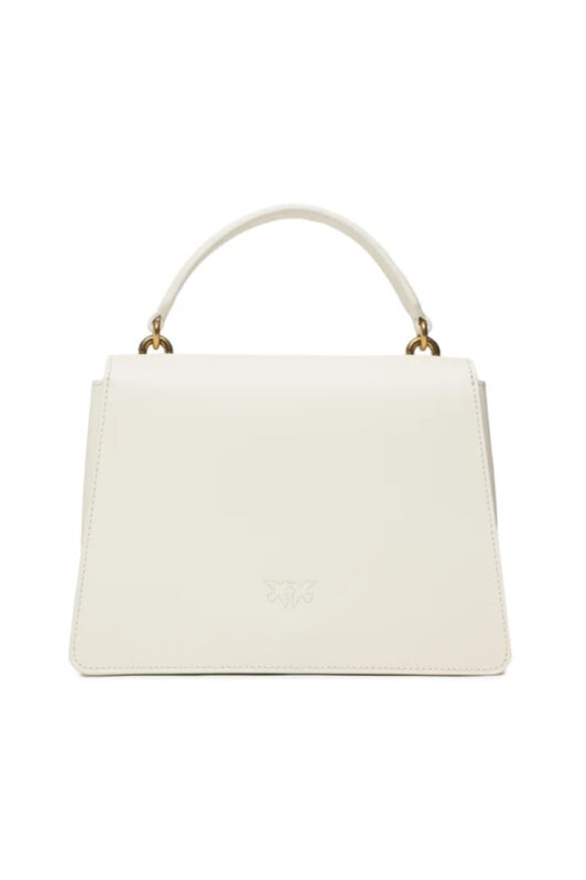 Pinko Classic Love Bag One Top Handle cream