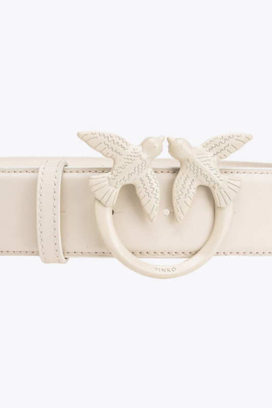 Pinko Love Birds 4 CM Leather Belt