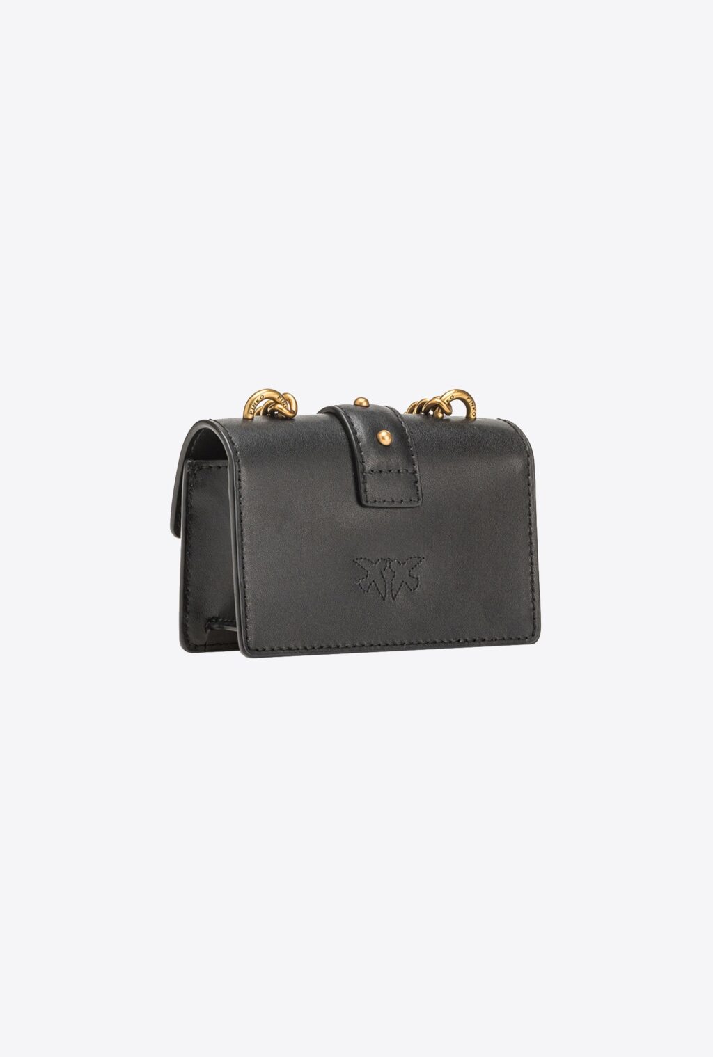 Pinko Micro Love One Simply Leather Bag