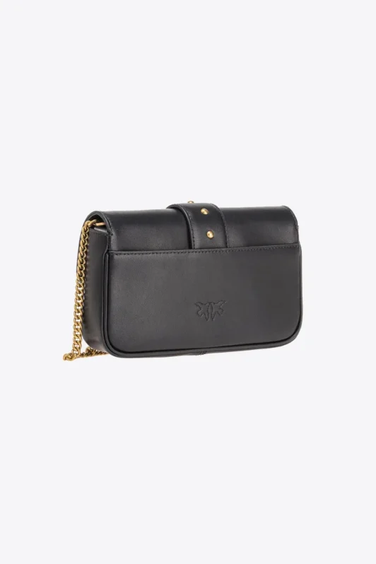 Pinko Pocket Love Bag One Simply black gold