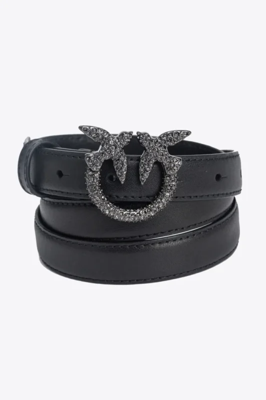 Pinko Thin Bejewelled Belt