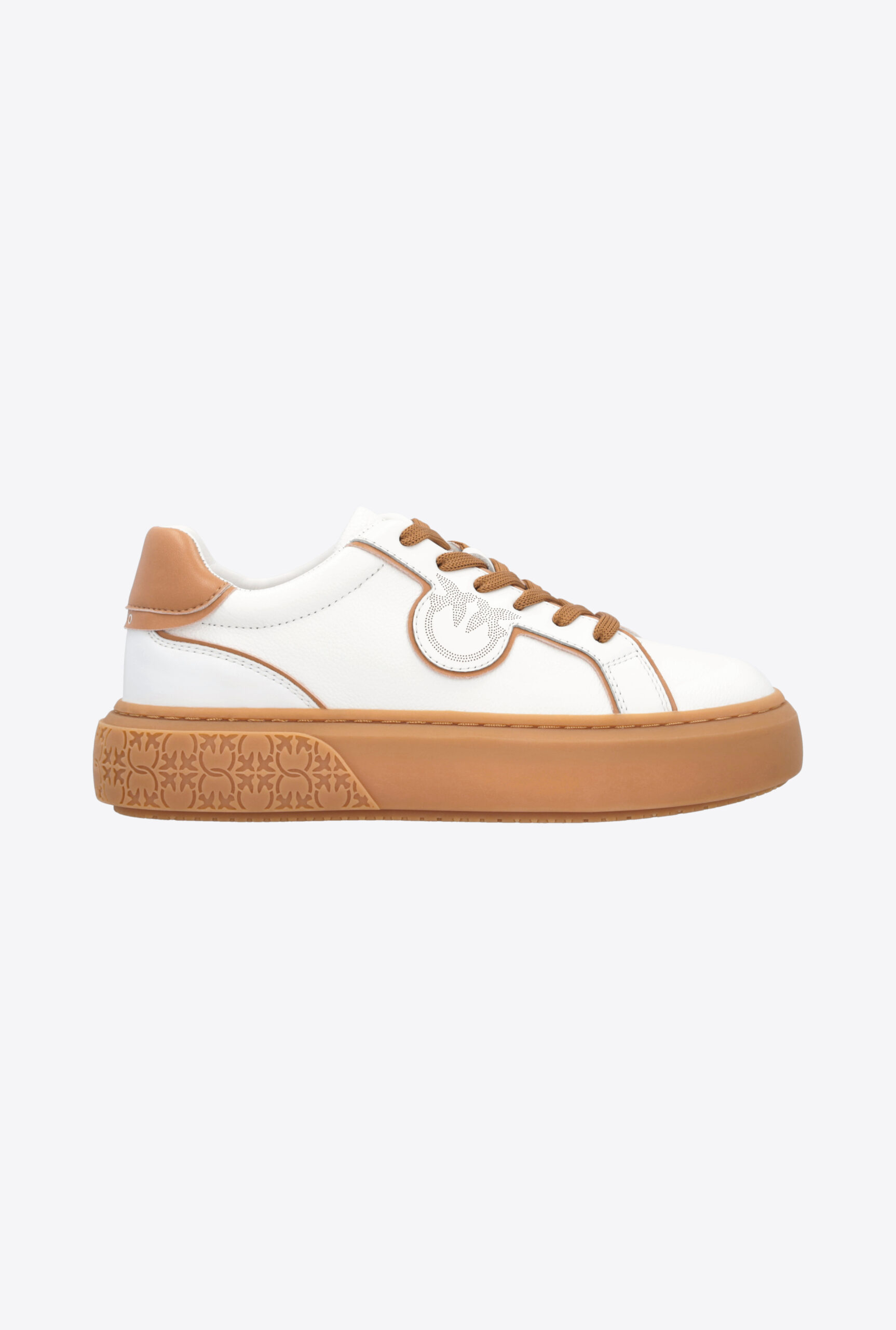 Pinko Leather Sneakers With Contrasting Details