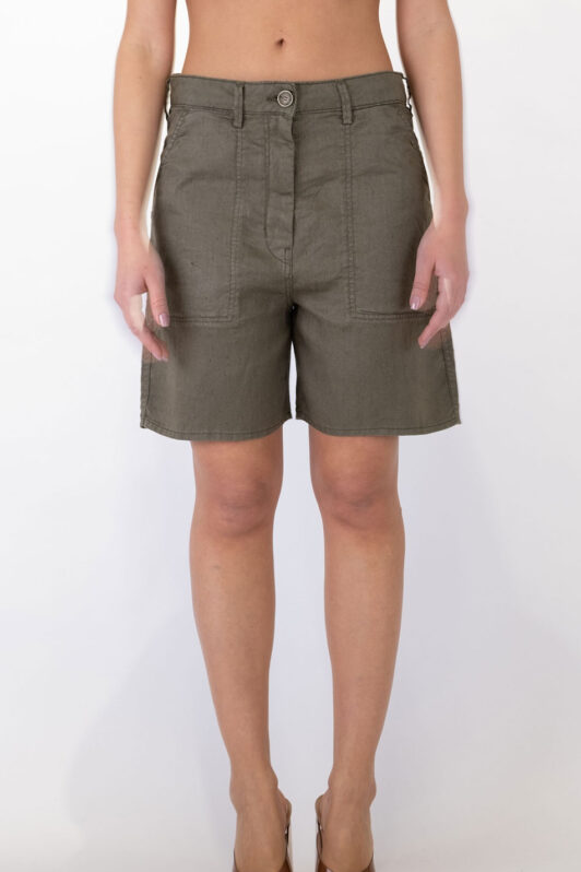 Salt & Pepper Lea Olive Shorts