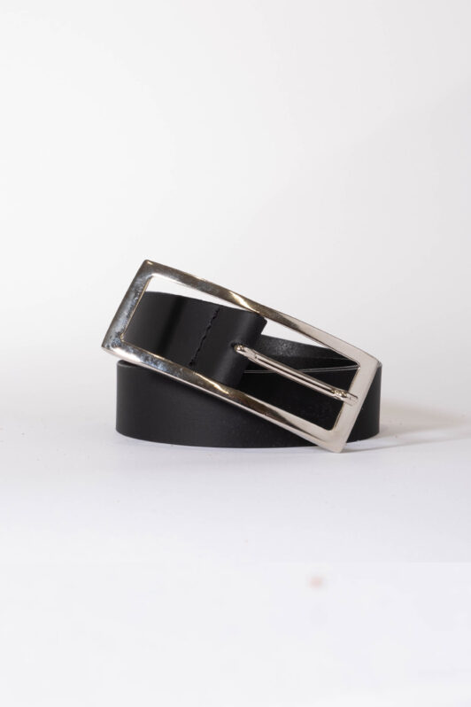 Salt & Pepper Samara Black Leather Belt