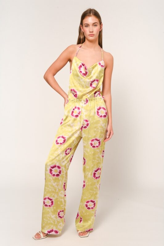 Sunset Go Alvina Satin Pants