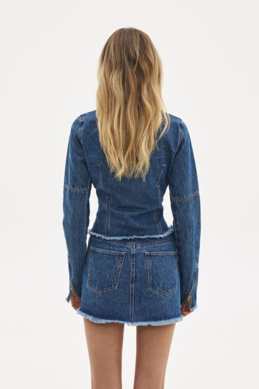 Sunset Go Bella Denim Jacket blue