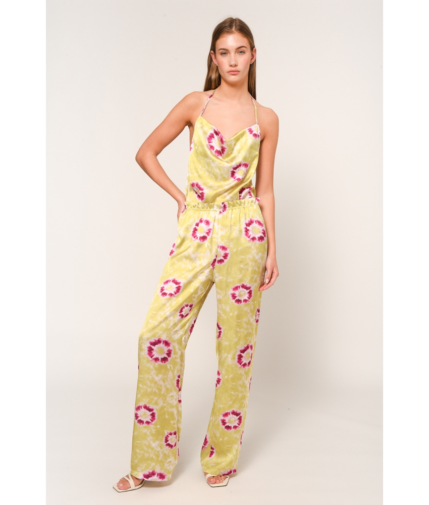 Sunset Go Alvina Satin Pants