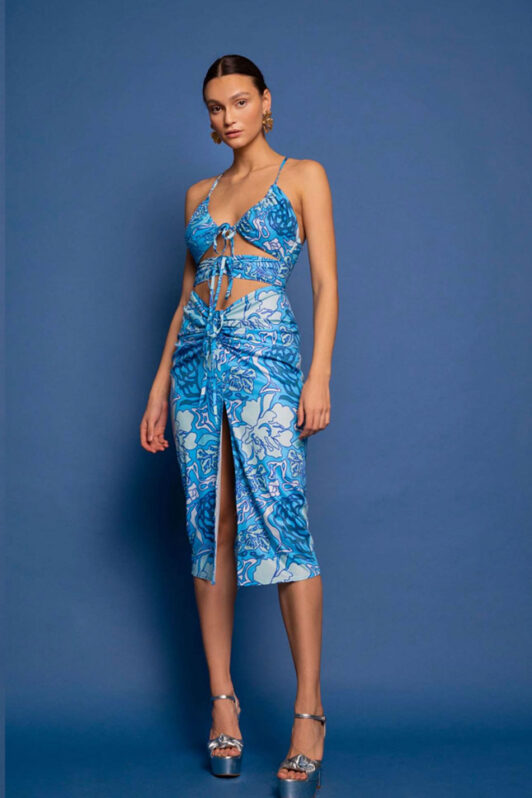 Trilogy Mind Eraser Midi Dress