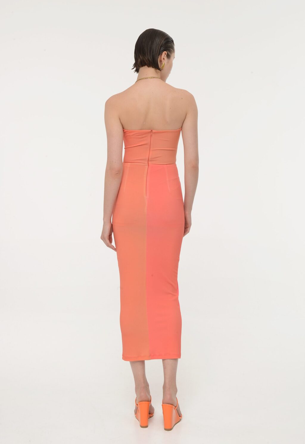 Trilogy Sunrise Jersey Midi Dress