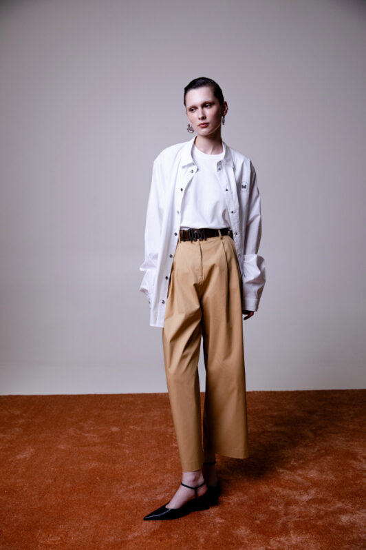 Milkwhite Beige Pants