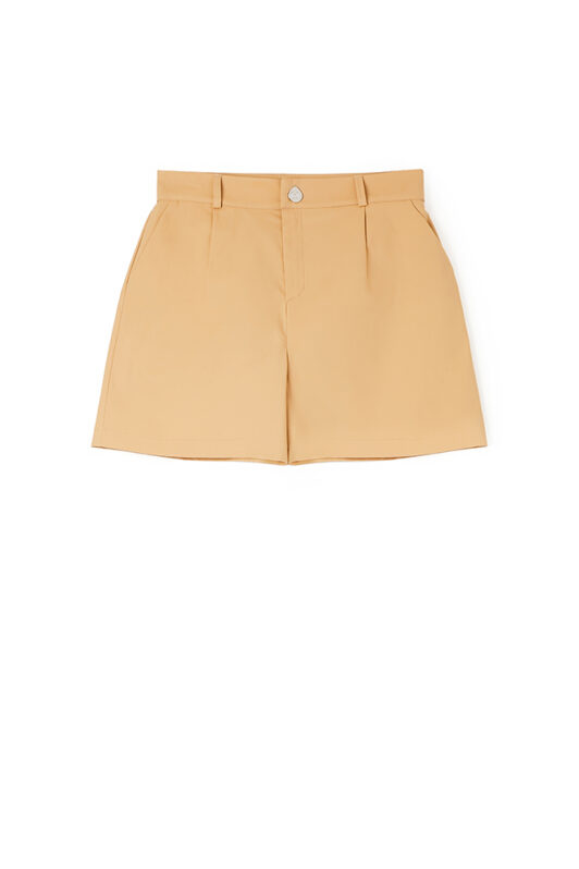 Milkwhite Camel Shorts