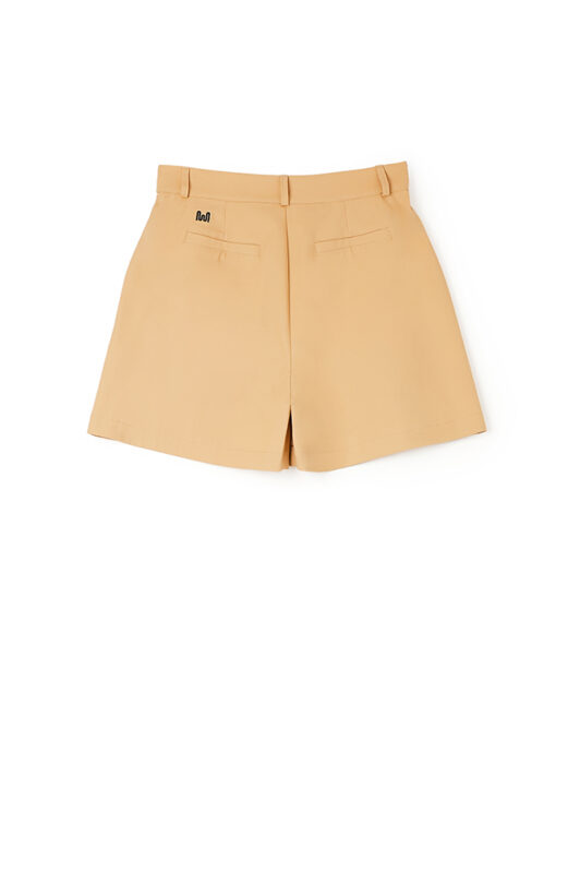 Milkwhite Camel Shorts