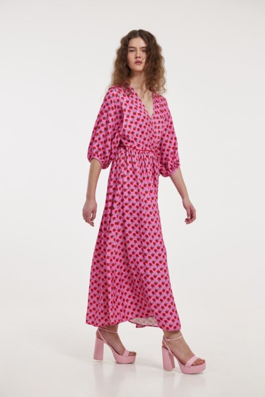 Hemithea Lorenne Dress (Pink)